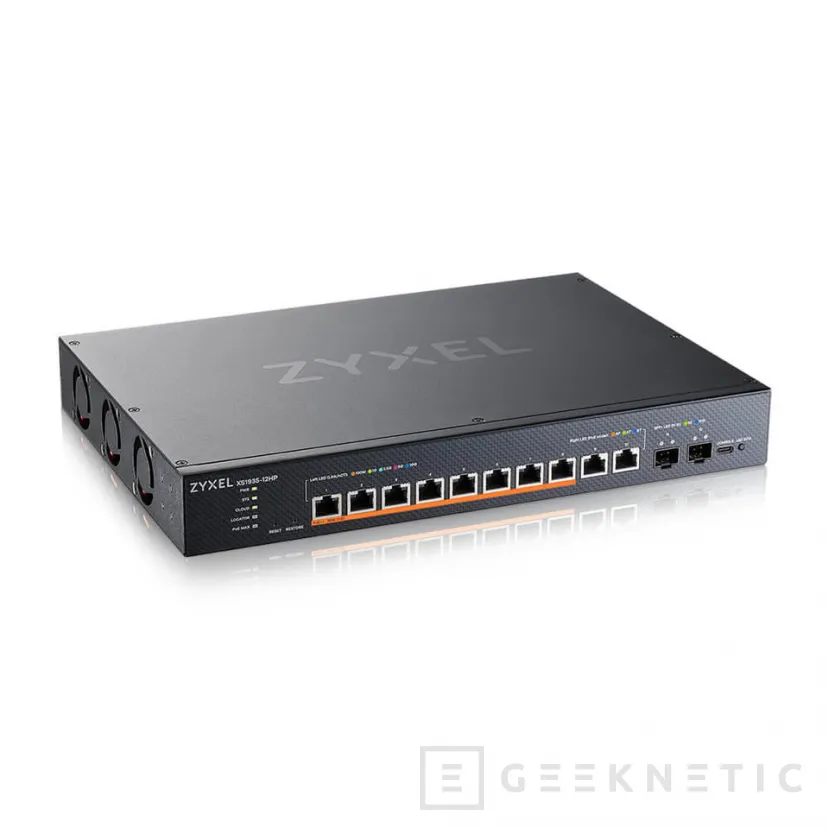 Geeknetic Zyxel lanza los XS1935 con 10 Gbps en todos sus puertos y hasta 400 W de alimentación PoE++ 3