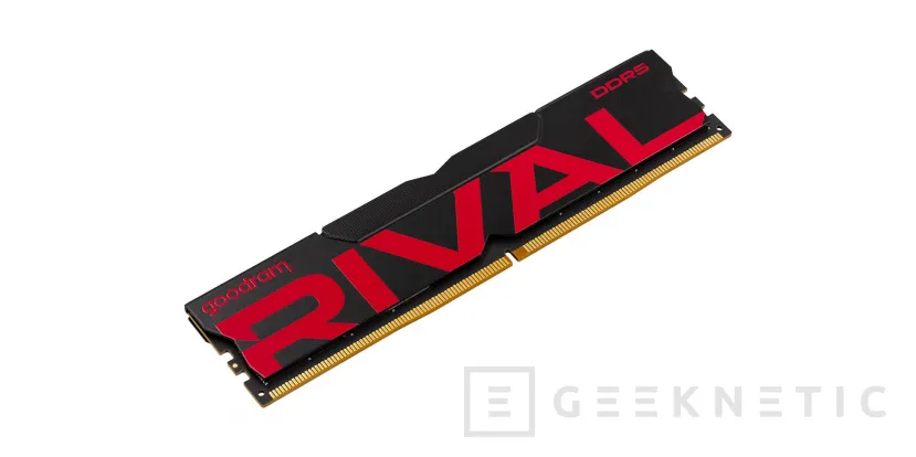 Geeknetic GOODRAM estrena las RIVAL Charge DDR5 de perfil bajo con hasta 6.800 MT/s y kits de 64 GB 1