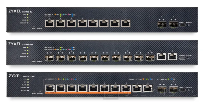 Geeknetic Zyxel lanza los XS1935 con 10 Gbps en todos sus puertos y hasta 400 W de alimentación PoE++ 4