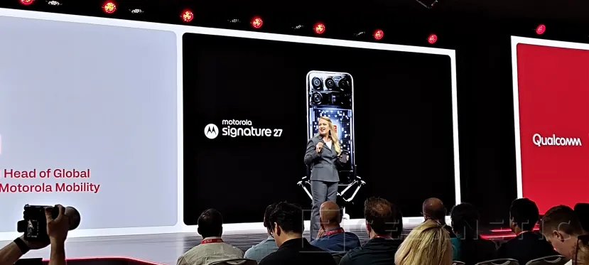 Geeknetic El Motorola Signature 27 llegará este 2026 con Snapdragon 8 Elite Extreme Gen 6 y audio de Bang & Olufsen 3