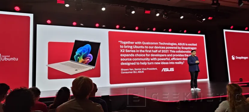 Geeknetic Los Snapdragon X2 Series se hacen compatibles con Linux y ASUS traerá los Zenbook A14 y A16 con Ubuntu en el 2027 2