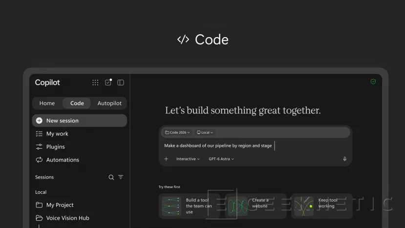 Geeknetic La ofensiva de Microsoft para atrapar al usuario en Copilot es una superapp para vibe coding, Office y agentes autónomos 2