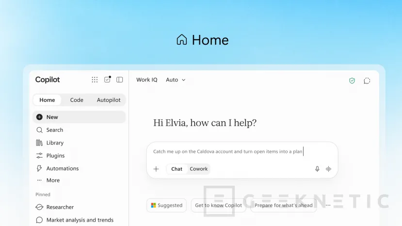 Geeknetic La ofensiva de Microsoft para atrapar al usuario en Copilot es una superapp para vibe coding, Office y agentes autónomos 1