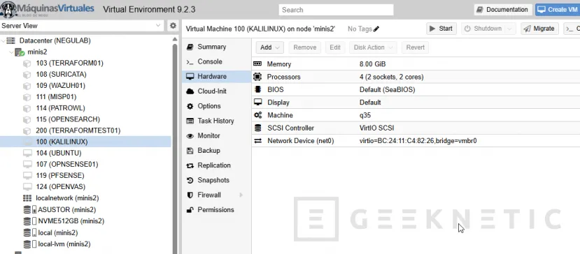 Geeknetic Cómo importar un VMDK de VMware en Proxmox VE 9