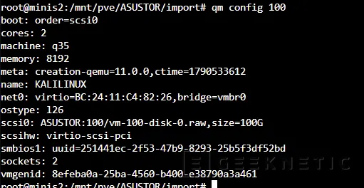 Geeknetic Cómo importar un VMDK de VMware en Proxmox VE 19