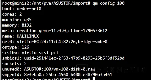 Geeknetic Cómo importar un VMDK de VMware en Proxmox VE 16