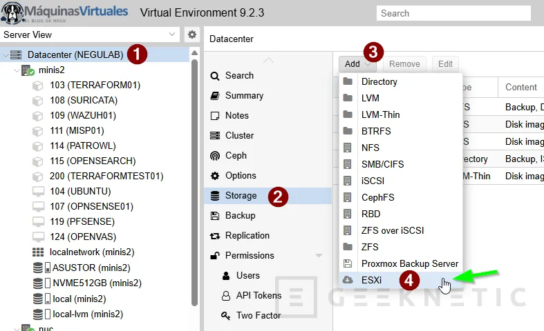 Geeknetic Cómo importar un VMDK de VMware en Proxmox VE 1