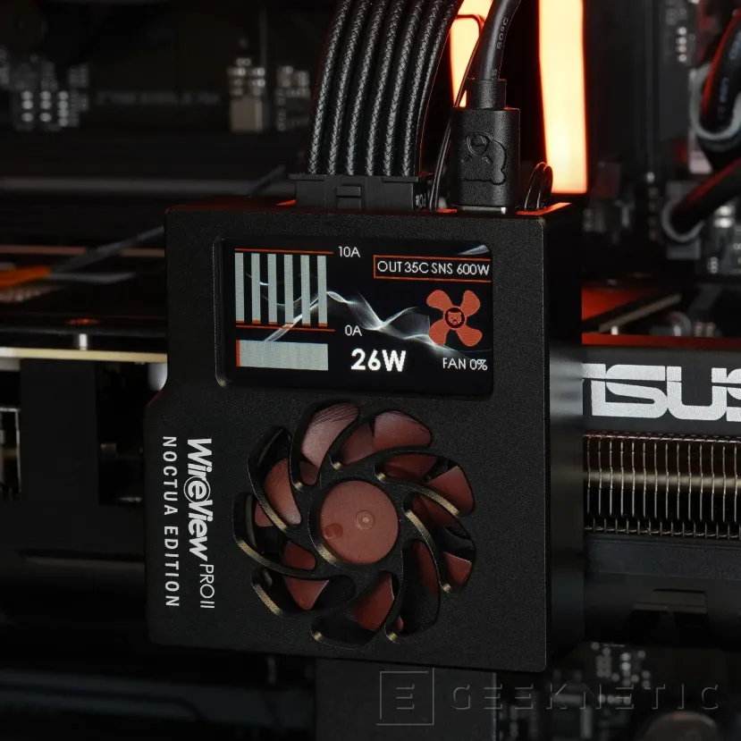 Geeknetic El protector para tu GPU Thermal Grizzly WireView Pro II Noctua Edition ya está disponible por 189,90 euros 3