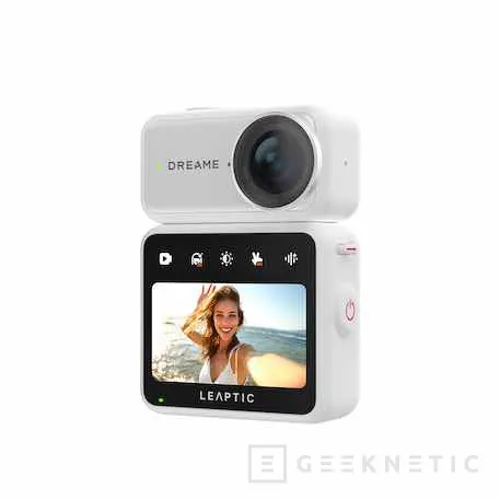 Geeknetic Dreame entra en el mercado de las cámaras con la LEAPTIC Cube de 55,9 gramos y vídeo 8K 3