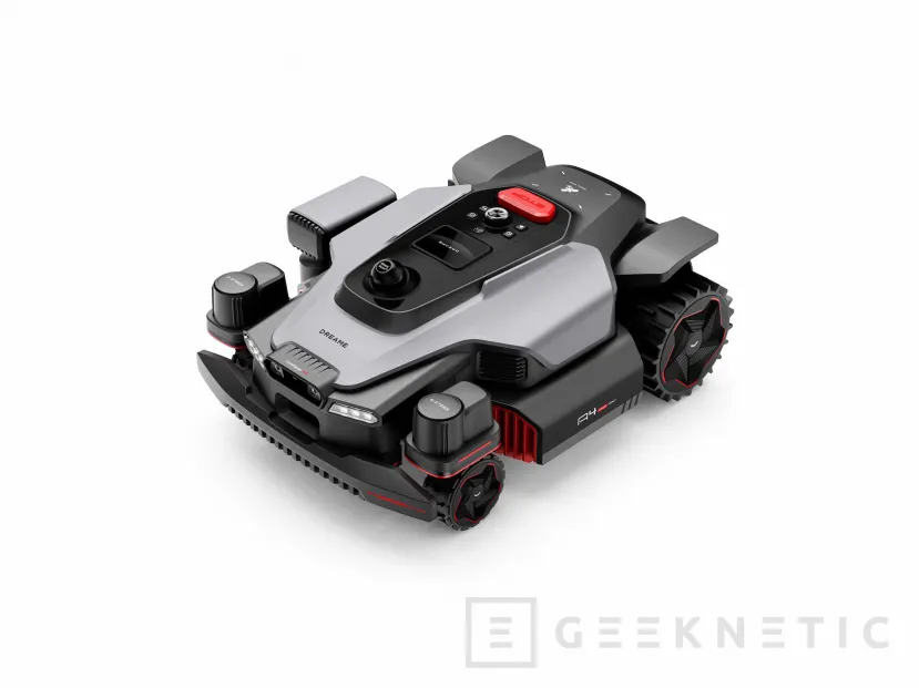 Geeknetic El Dreame A4 AWD Pro afronta pendientes del 90 % y corta a 0 cm del borde 1