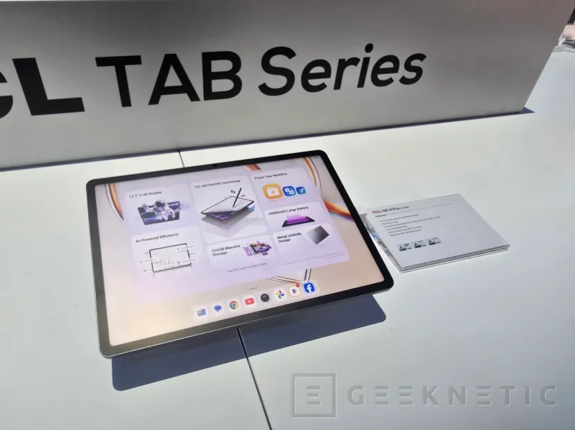 Geeknetic TCL presenta las TAB A1 y A1 Plus de 11 y 12,2 pulgadas con opcion de pantalla NXTPAPER ideal para lectura 2
