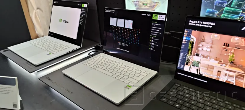 Geeknetic Hemos visto los ASUS ProArt P14 y P16 con RTX Spark a 80 W en IFA 2026 1