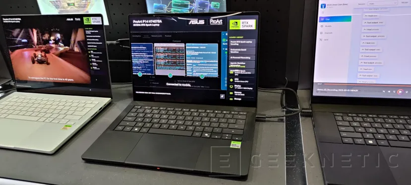 Geeknetic Hemos visto los ASUS ProArt P14 y P16 con RTX Spark a 80 W en IFA 2026 4