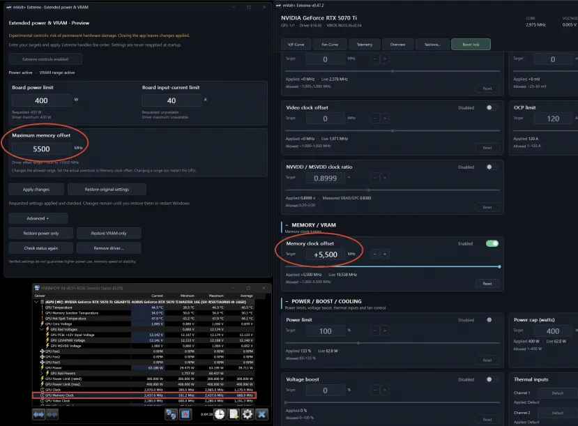 Geeknetic La memoria de una RTX 5070 Ti alcanza los 39 Gbps y supera en un 39 % su ancho de banda teórico 1