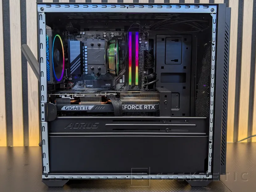 Geeknetic AORUS Prime 3 AP351 Review: Ryzen 7 9700X y RTX 5070 en un PC gaming que apuesta por el rendimiento sin disparar el precio 5