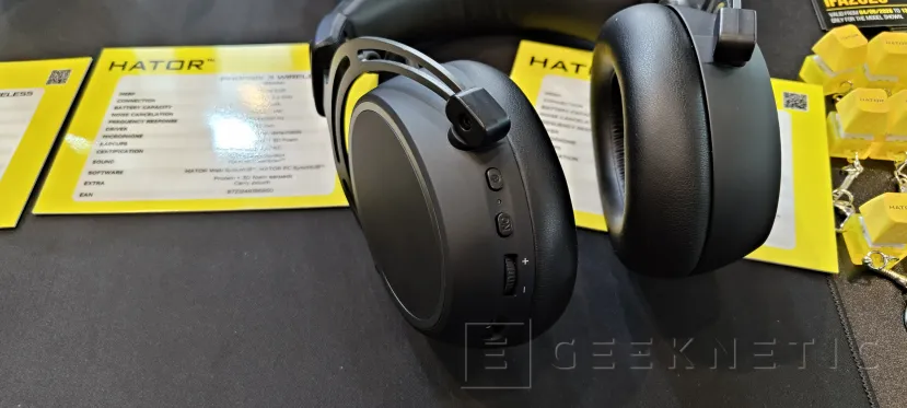 Geeknetic HATOR muestra en IFA 2026 sus Hyperpunk 3, Phoenix 3 y Hypergang 3 Wireless con ANC híbrida 2