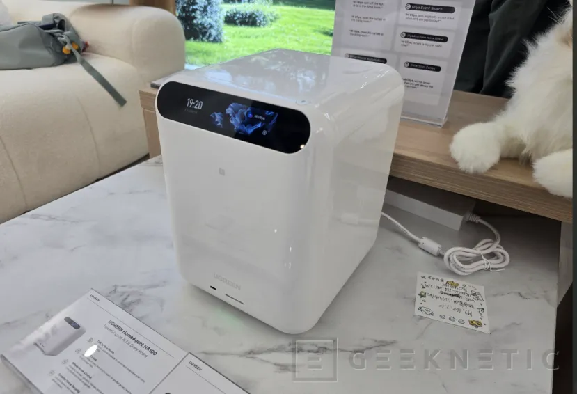 Geeknetic Ugreen lanza el ecosistema HomeAgent con IA local y un concentrador con chip NVIDIA de 9.999 dólares 1