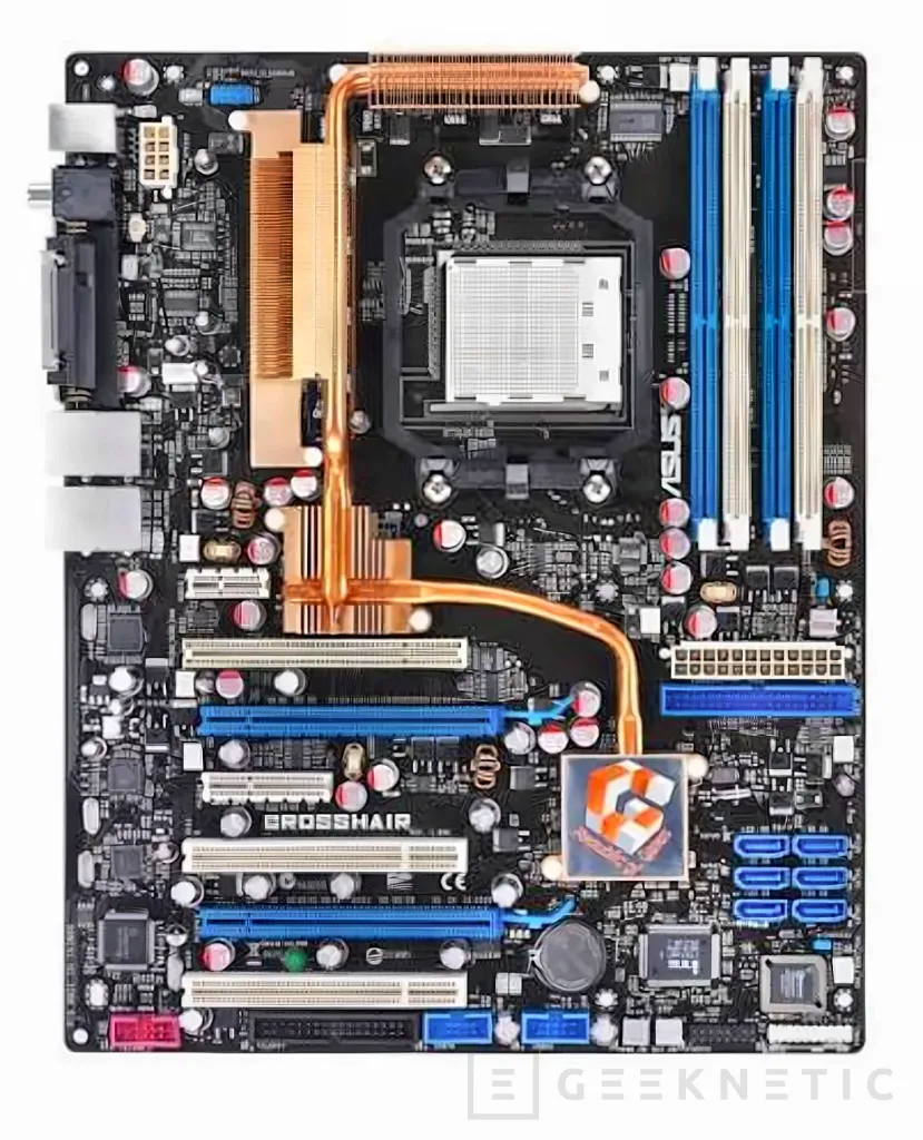 Geeknetic ASUS ROG CROSSHAIR 2006 Review: veinte años de ASUS ROG CROSSHAIR concentrados en una placa base excepcional 8