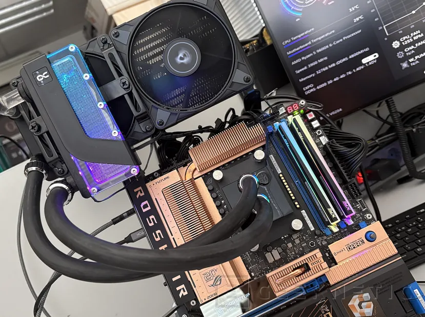 Geeknetic ASUS ROG CROSSHAIR 2006 Review: veinte años de ASUS ROG CROSSHAIR concentrados en una placa base excepcional 27