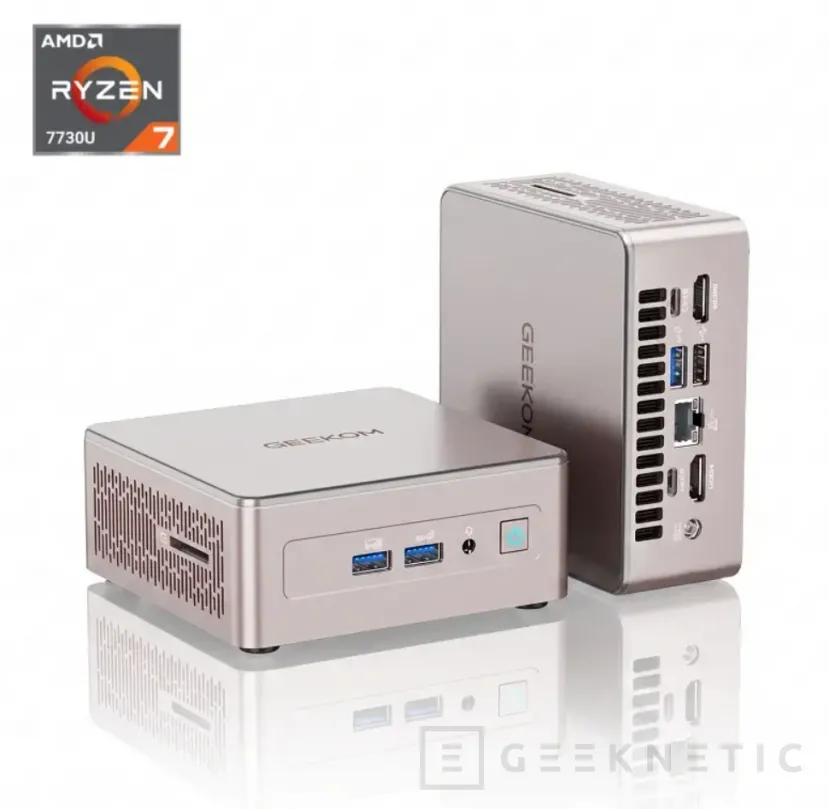 Geeknetic El mini PC GEEKOM A5 2027 Edition llega con hasta 64 GB de RAM y 7 TB de SSD 1