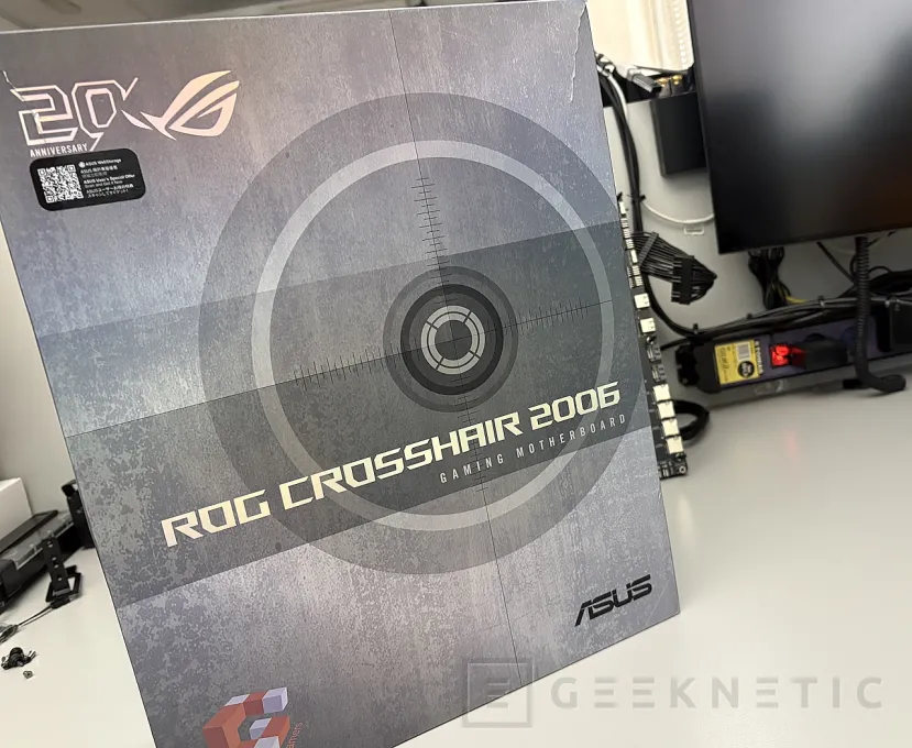 Geeknetic ASUS ROG CROSSHAIR 2006 Review: veinte años de ASUS ROG CROSSHAIR concentrados en una placa base excepcional 1
