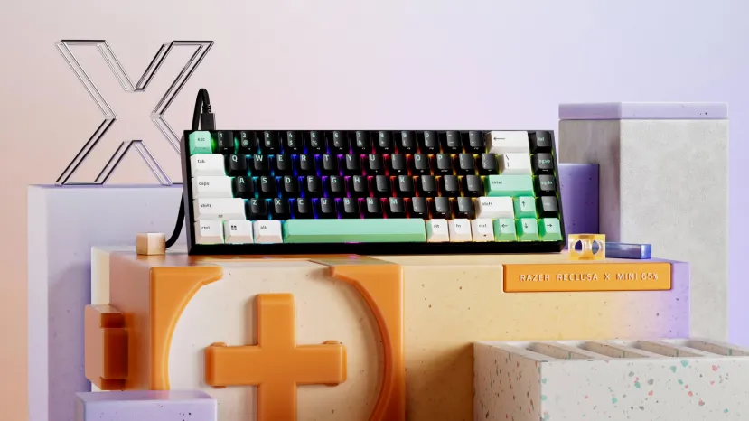 Geeknetic Razer lanza el teclado Reclusa X Mini 65% con placa intercambiable y amortiguación interna por 69,99 euros 1