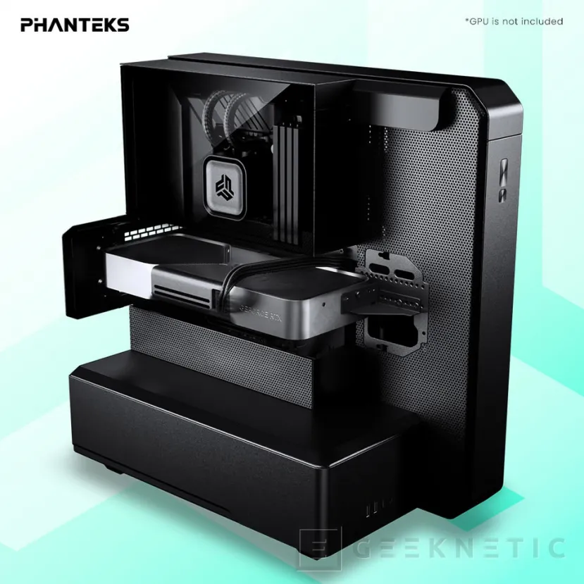 Geeknetic Phanteks lanza las cajas EX5 desde 109,90 euros con arquitectura por cámaras y refrigeración líquida con los tubos ocultos 1