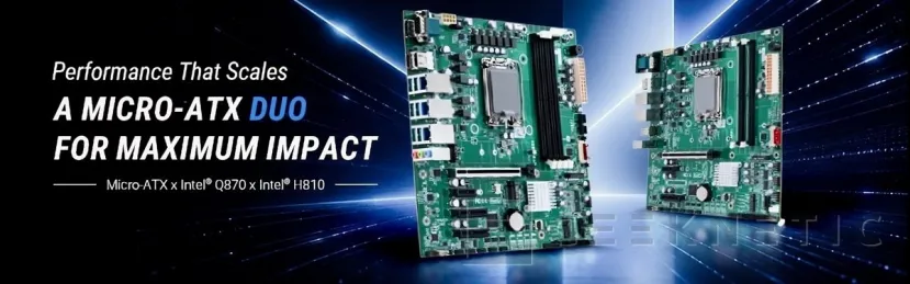 Geeknetic AAEON presenta dos nuevas placas Micro-ATX compatibles con Intel Arrow Lake para entornos industriales 1