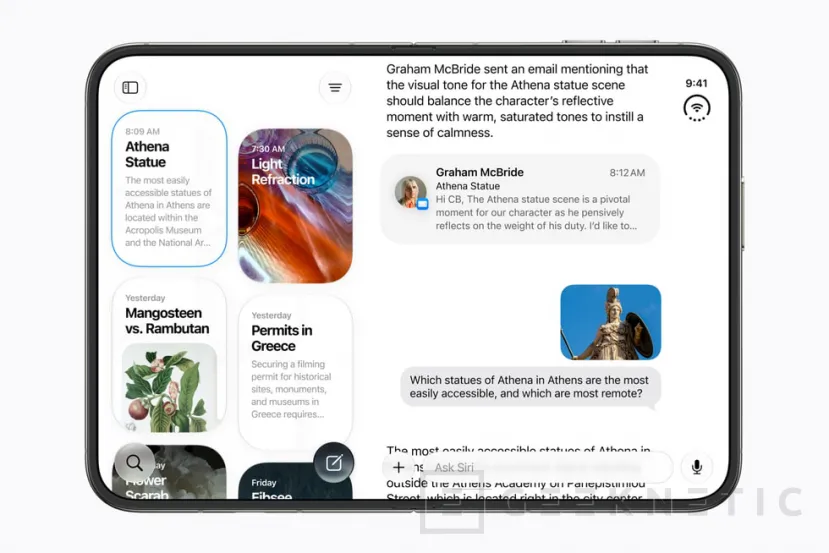 Geeknetic Apple presenta el iPhone Duo, su primer plegable con una pantalla interior de 7,6 pulgadas 5