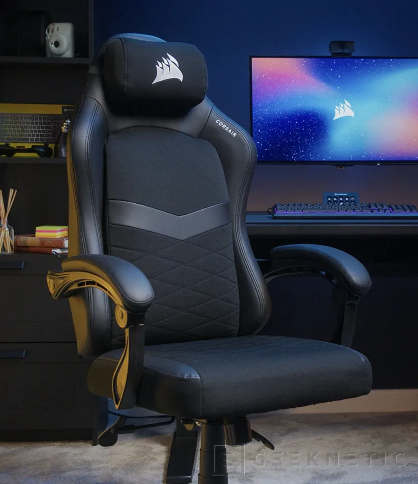 Geeknetic La nueva silla gaming Corsair TC80 ha pasado 30 pruebas de durabilidad, ya disponible por 179,90 euros 1