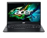 Acer Aspire 3 A315-34 - Ordenador Portátil 15.6” Full HD LED, Laptop (Intel Celeron N4020, 4 GB RAM, 256 GB SSD, Intel UHD Graphics 600, UEFI Shell), PC Portátil Color Negro - Teclado QWERTY Español