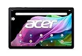Acer Iconia P10-11 - Tablet 10" 2K (2000x1200, MediaTek Kompanio 500, 4GB RAM, 64GB, Bluetooth, USB-C, Wi-Fi, MicroSD, Audio, Cámara Frontal y Trasera, Android 12) Color Gris + Funda Gris
