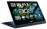 Acer Chromebook Spin 513 CP513-1H -Ordenador Portátil 2 en 1 Convertible y Táctil 13.3" Full HD (Qualcomm Snapdragon SC7180, 8GB RAM, 64GB eMMc, Sistema Operativo ChromeOS) Color Azul -QWERTY Español