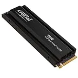 Crucial T500 2TB PCIe Gen4 NVMe M.2 SSD Interno Gaming con Disipador (Disco Duro SSD), Hasta 7400MB/s, Compatible con PlayStation 5 (PS5) Más 1 Mes Adobe CC Todas las Apps - CT2000T500SSD5