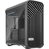 Fractal Design Torrent Gray E-ATX Tempered Glass Window High-Airflow Mid Tower Computer Case