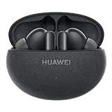Huawei FreeBuds 5I Auriculares Inalámbricos, iOS y Android y Windows, Bluetooth 5.2, Control Deslizar, Hi-Res Audio, 3 Modos ANC, 28 Horas de Batería, IP54, Doble Conexión, Negro