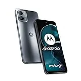 Motorola moto g14, 4/128, pantalla 6.5" Full HD+, sistema de cámara de 50MP, audio Dolby Atmos, Android 13, batería de 5000 mAh, procesador Octa-core, dual SIM), Gris (Versión ES/PT)