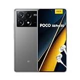 Poco X6 Pro - Smartphone de 8+256GB, Pantalla AMOLED de 6.67” 120Hz 1.5K, MediaTek Dimensity 8300-Ultra, Triple cámara de hasta 64MP, 5000mAh, Gris (Versión ES)