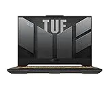 ASUS TUF Gaming F15 FX507VI-LP060 - Ordenador Portátil Gaming de 15.6" Full HD 144Hz (Intel Core i7-13620H, 32GB RAM, 1TB SSD, NVIDIA RTX 4070 8GB, Sin SO) Gris Jager - Teclado QWERTY ES