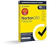 Norton 360 Premium 2024 - Antivirus software para 10 Dispositivos 15 meses de suscripción - Secure VPN y Gestor de contraseñas - PC, Mac tablet y smartphone