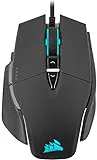 Corsair M65 RGB ULTRA Ratón para juegos FPS Personalizable - Sensor Óptico de 26.000 PPP CORSAIR MARKSMAN, Conmutadores Ópticos, Hiperprocesamiento AXON, Control de Fusión de Sensores - Negro