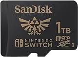 SanDisk 1 TB microSDXC Tarjeta para Nintendo Switch - con Licencia de Nintendo, hasta 100 MB/s