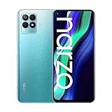 realme Narzo 50-4+128 GB Smartphone, Gran batería de 5000 mAh, Procesador Mediatek Helio G96, Pantalla ultra fluida de 120 Hz, Cámara triple de 50 MP con IA, Ranura para 3 tarjetas, Velocidad azul