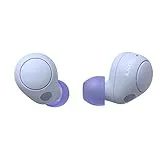 Sony WF-C700N Earbuds Inalámbricos, Bluetooth, Cancelación de Ruido (Pequeños, Ligeros y con conexión multipunto, IPX4, hasta 20 HR de batería, Carga Rápida, iOS & Android) Lavanda