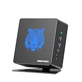 MINIS FORUM UM780 XTX Mini PC, AMD Ryzen 7 7840HS,8C/16T, hasta 5,1 GHz, 64GB RAM 1TB DDR5 PCIe 4.0 SSD, HDMI 2.1 /DP1.4/USB4, Oculink Port, 2 x RJ45 2.5G, 4 xUSB3.2, Wi-Fi6E