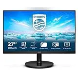 Monitor Philips 271V8L/00-27" Full HD, 75Hz, 4ms, VA, FlickerFree, Low Blue Mode (1920x1080, 250 CD/m, HDMI)