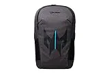 Predator Urban Gaming - Mochila Ordenador Portátil 15.6", Impermeable, Correas Ajustables, Resistente, 32 x 15 x 45 cm - Color Negro