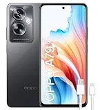 OPPO A79 5G - Smartphone Libre, 4GB+128GB, Pantalla OLED 6.7", Cámara 50+2+8MP, Android, Batería 5000mAh, Carga Rápida 33W - Negro