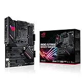 ASUS ROG Strix B550-F Gaming - Placa Base Gaming ATX AMD AM4 con VRM de 14 Fases, PCIe 4.0, Intel 2,5 GB LAN, Dual M.2, Micrófono cancelación Ruido, USB 3.2 Gen 2 e iluminación RGB Aura Sync