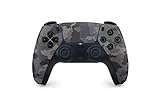 PlayStation - Mando Inalámbrico DualSense Grey Camo | Mando Original Sony para PS5 con Retroalimentación Háptica y gatillos Adaptativos - Color Camuflaje Gris